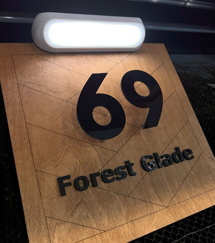Customized Wooden/Acrylic House Number