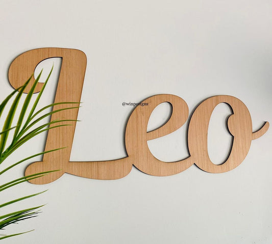 customized wooden nursery name