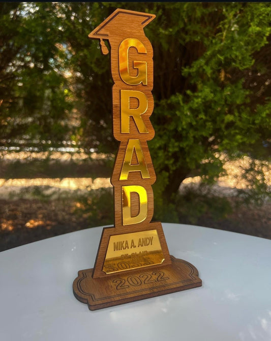 Customized Graduation trophy